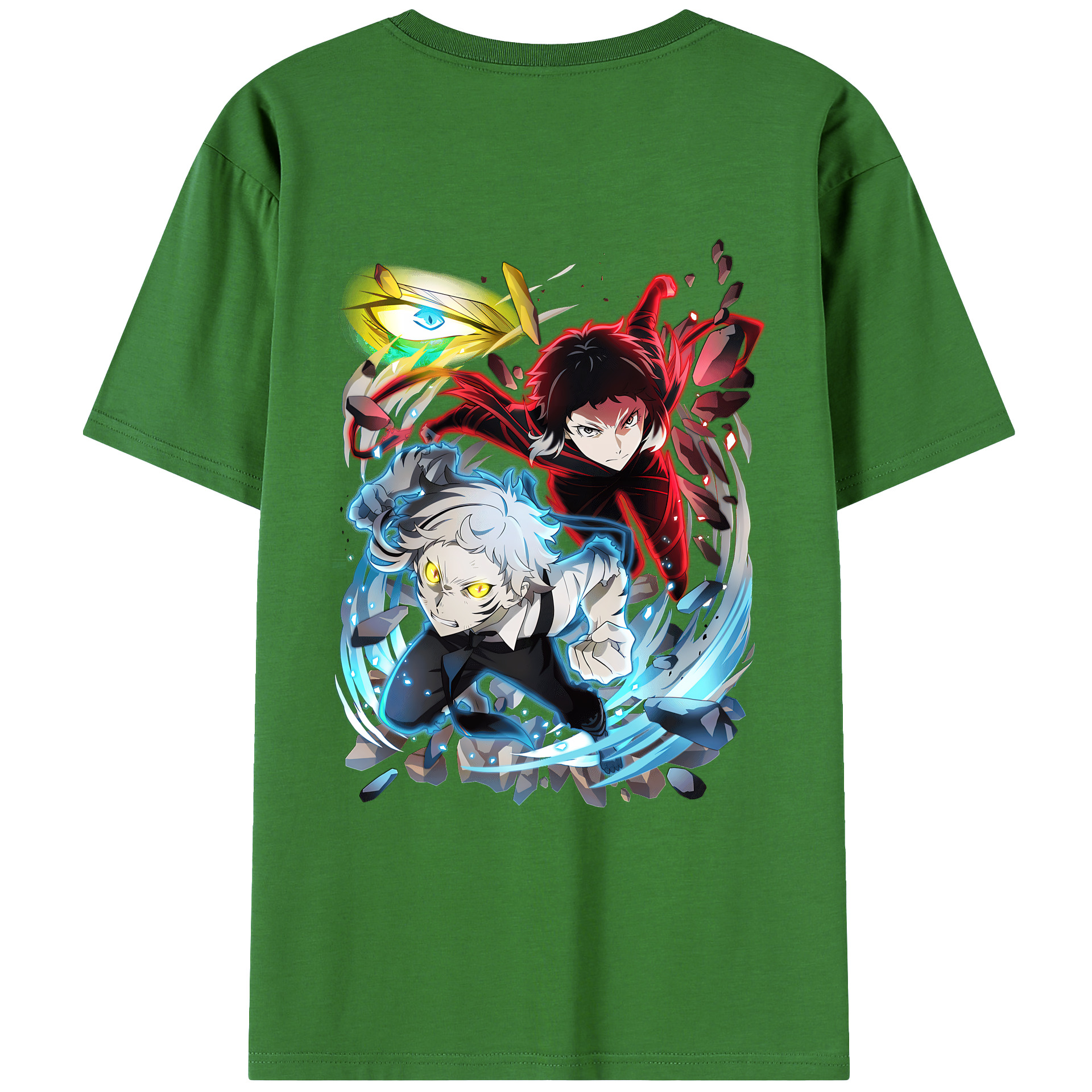 （画像用） 文豪ストレイドッグス Bungo Stray Dogs レディース半袖Tシャツ(バックプリント)